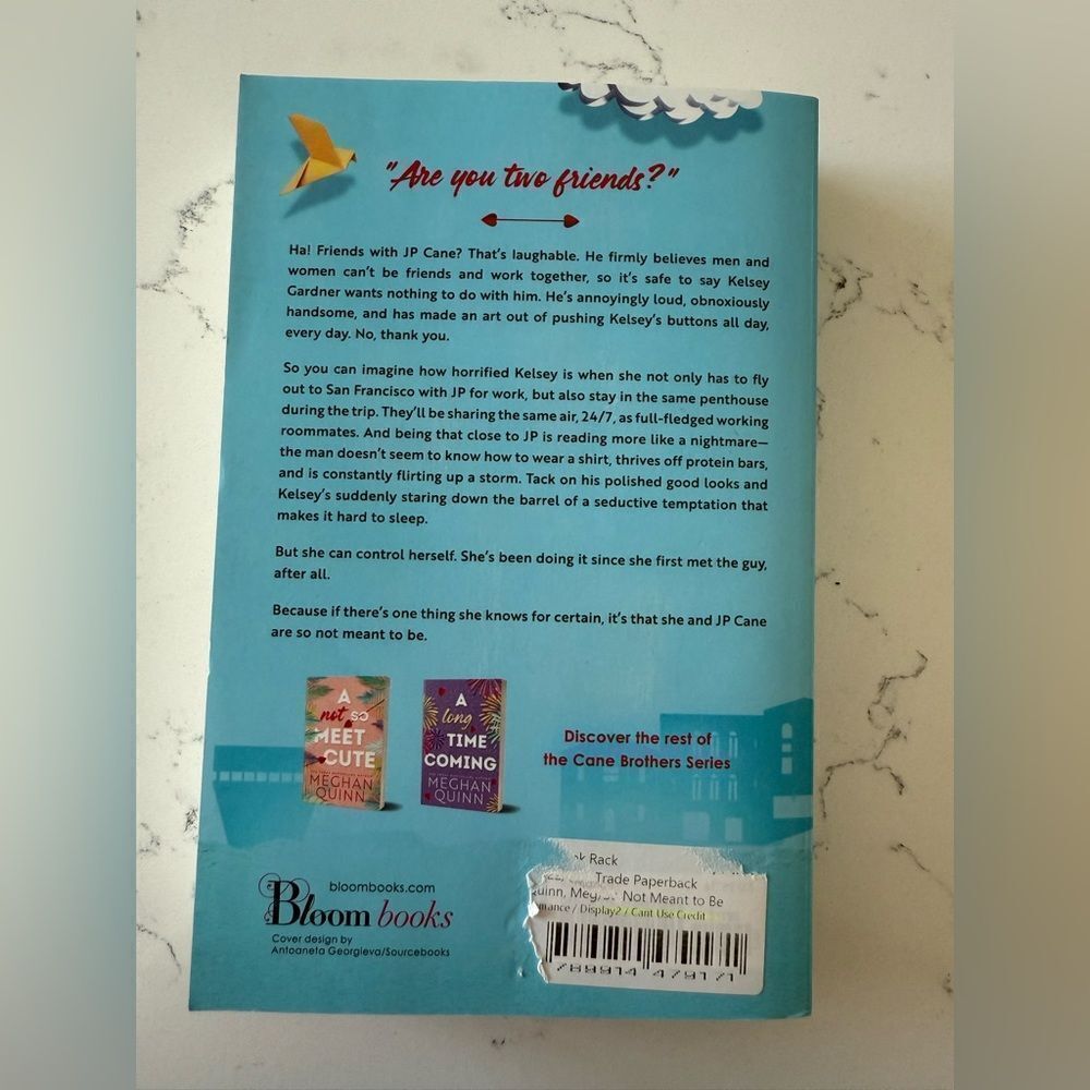 Book 'So Not Meant to Be' Book by Meghan Quinn - Picture 3 of 3
